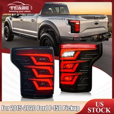 For 2015-2020 Ford F150 F-150 Pickup LED Tail Lights Rear Brake Lamp Left Right