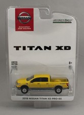 1:64 Greenlight *NISSAN PROMOTIONAL EXCLUSIVE* Yellow 2018 Titan XD Pro-4x *NIP*