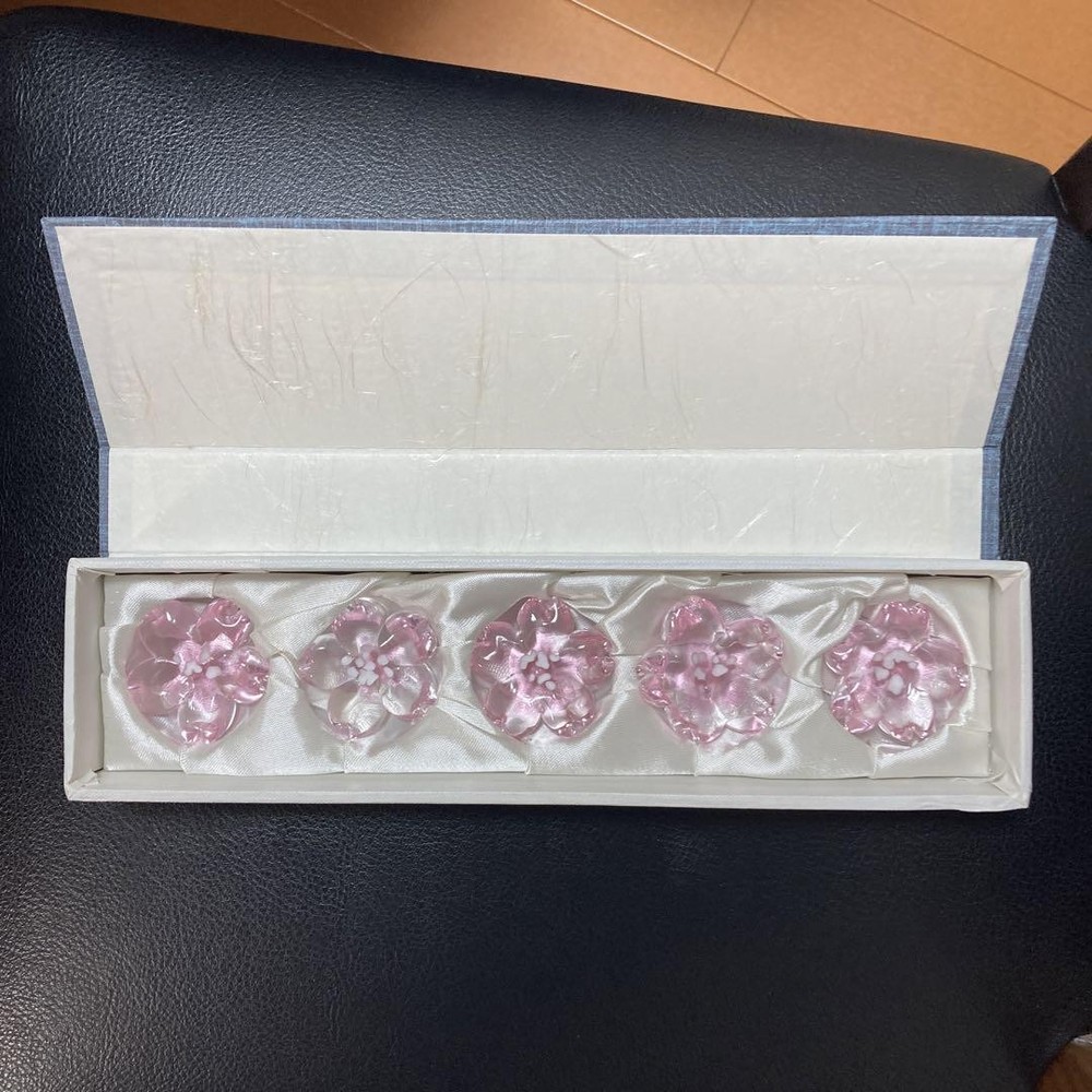 Chopstick Rest, Cherry Blossom, Glass Craftsmanship