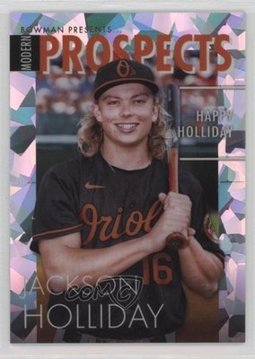 2023 Bowman Modern Prospects Atomic Refractor 72/150 Jackson Holliday #MP-4 0v5w