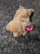 TY Beanie Baby Fetch the Dog 1997