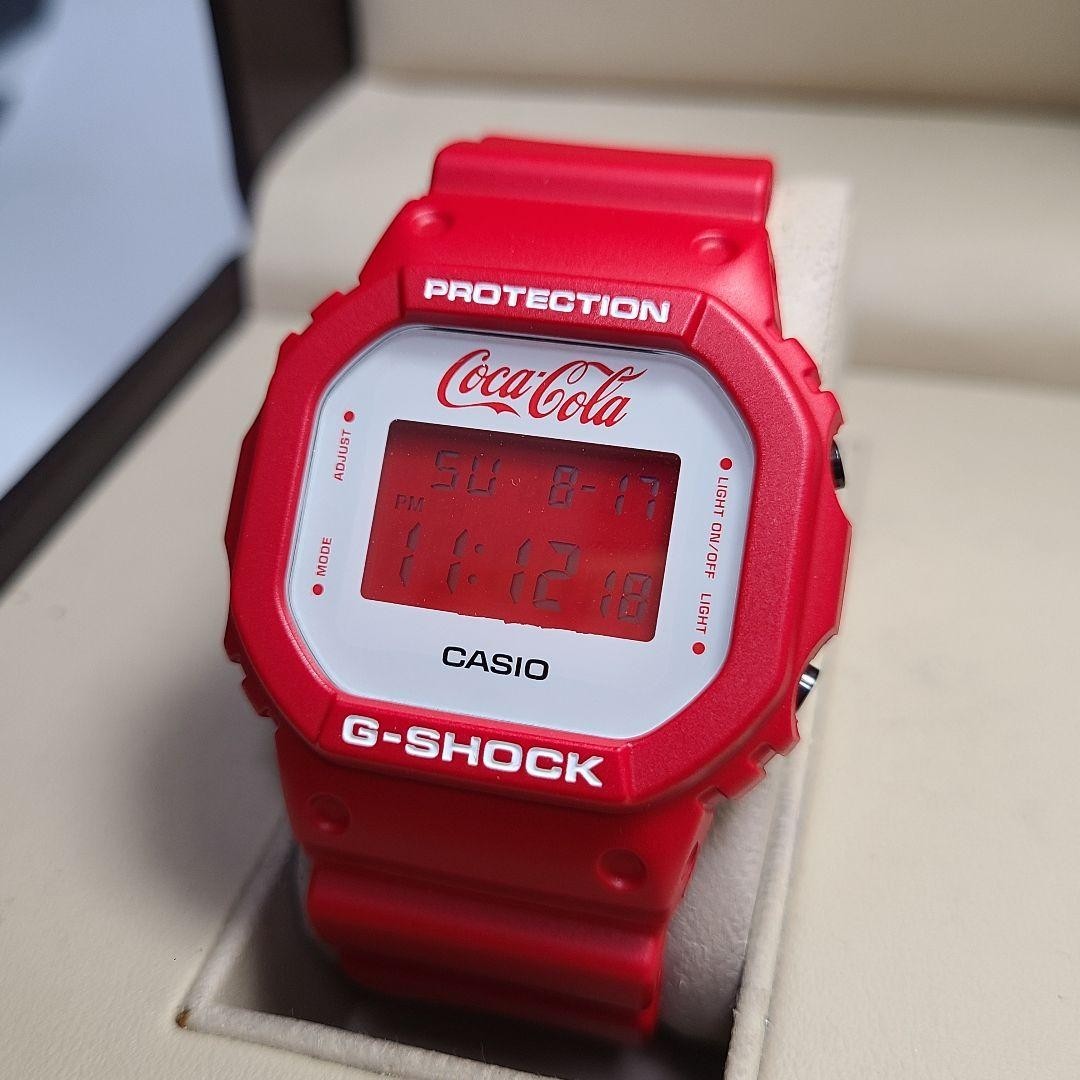 Casio G-Shock x Coca Cola Limited Red Watch DW5600CC23-4CR for