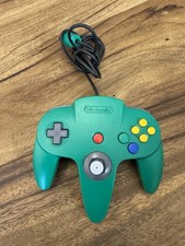 Nintendo 64 Green Controller NUS-005 Official N64 OEM-TESTED