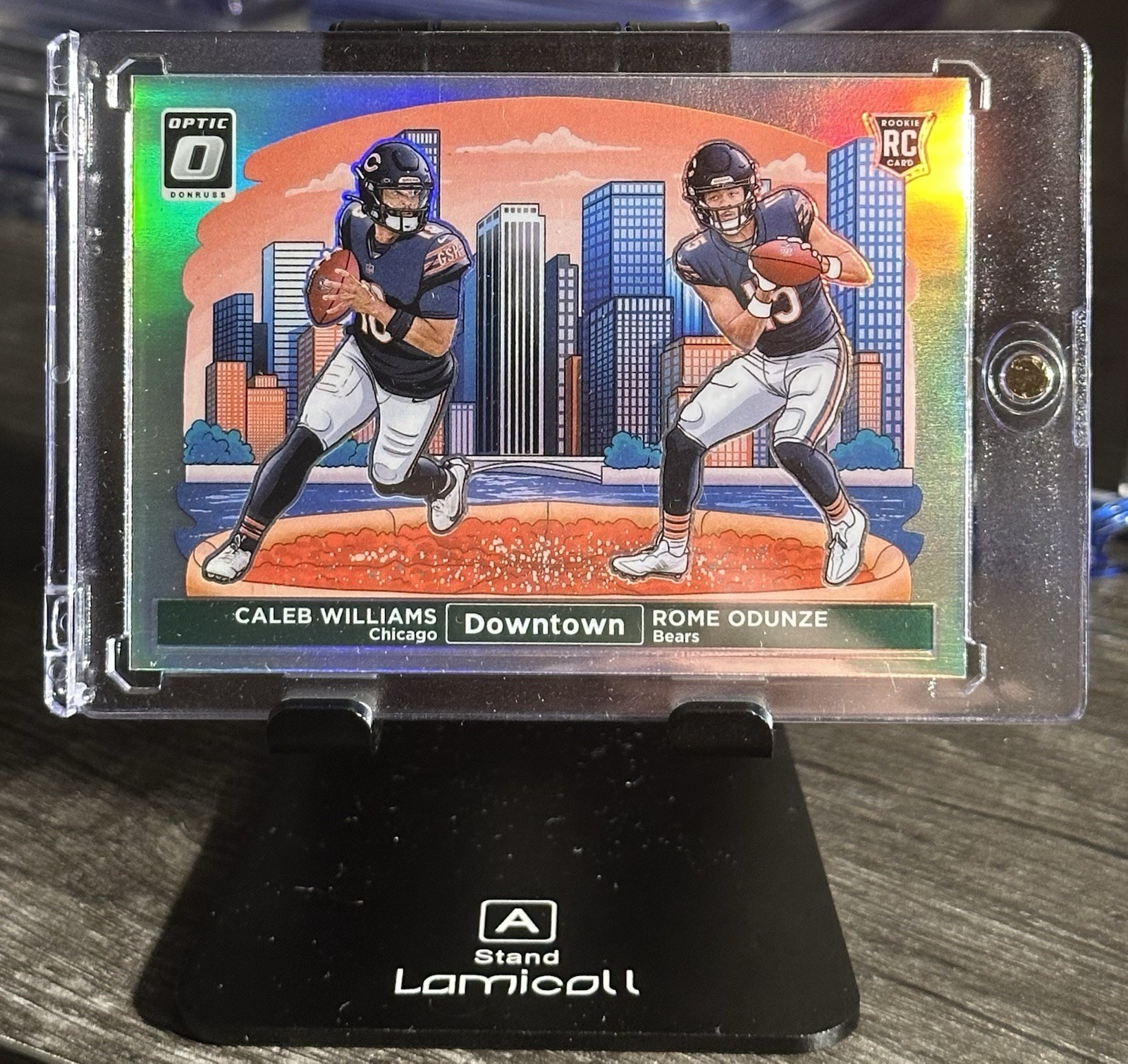 2024 Panini Donruss Optic - Downtown Duos Caleb Williams, Rome Odunze #10 (RC)