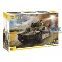 Zvezda ZV5064 T-28 Soviet Heavy Tank Wwii