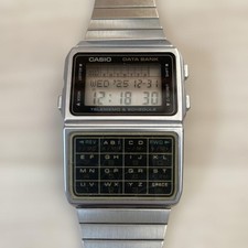 Vintage Casio Databank DBC-610 Digital Watch w/ Band - WORKS for