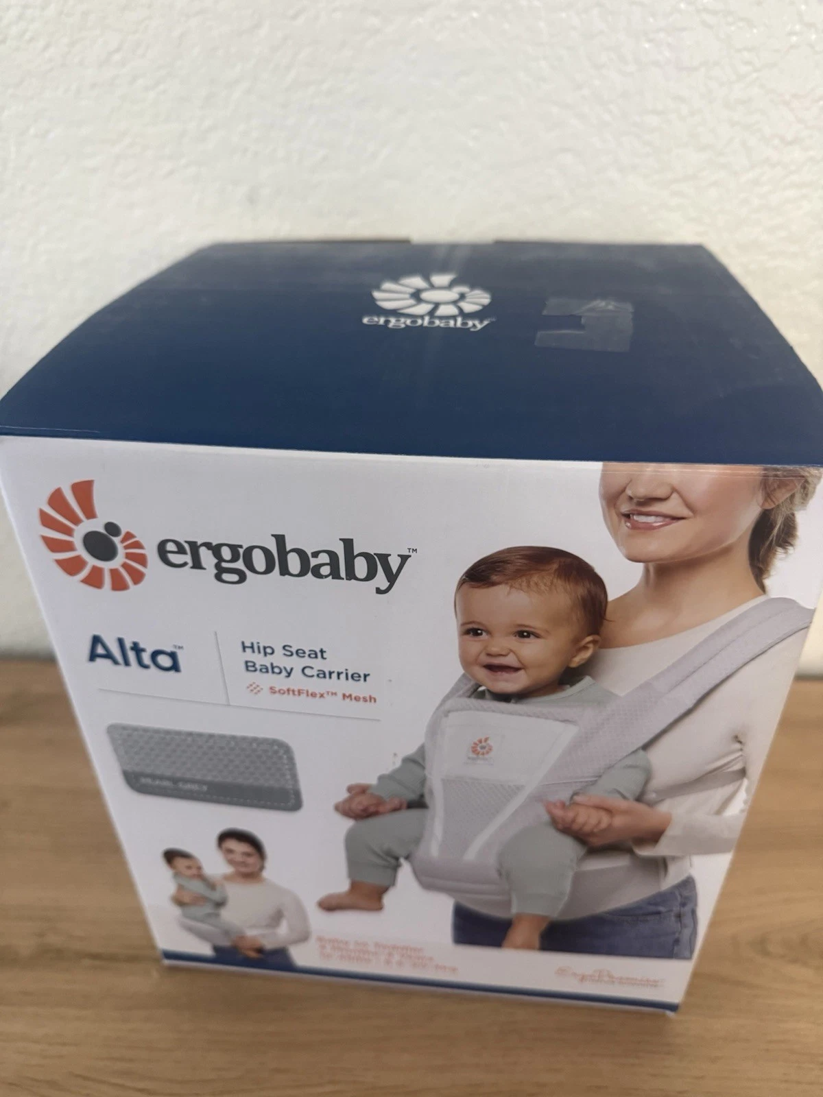 Ergobaby Alta Hip Seat Carrier , Pearl Gray New!
Opens in a new window or tab