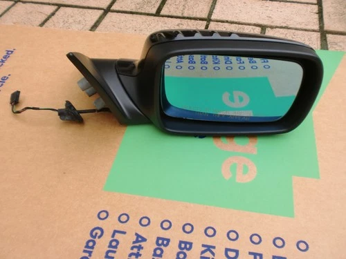 01-06 BMW 330Ci 3-series  RIGHT PASSENGER DOOR POWER MIRROR BLACK 5 cables OEM