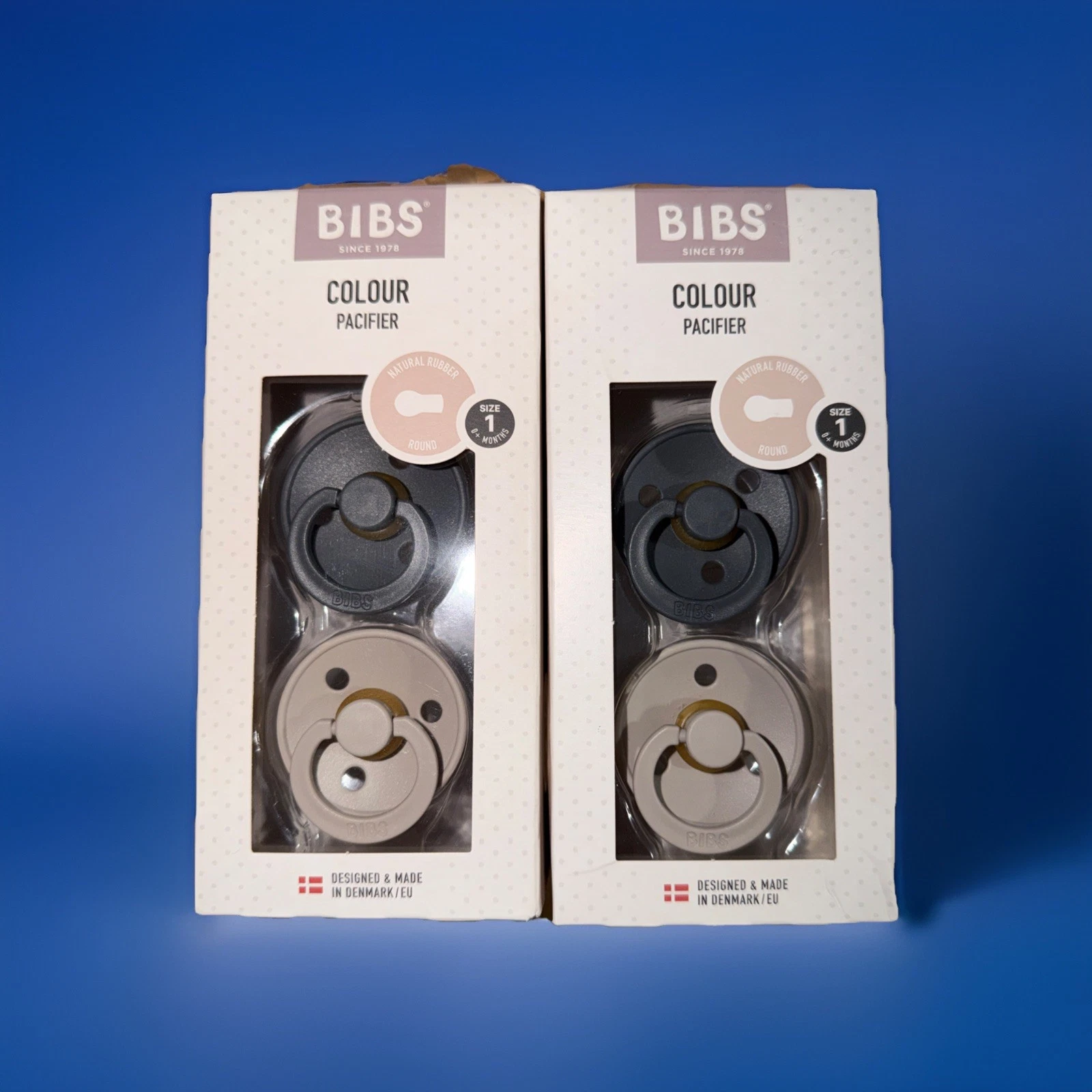 (2) Bibs Colour Latex Pacifier - 0-6 Months - Size 1 - 2pk
Opens in a new window or tab
