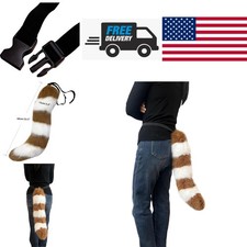 Cosplay Faux Fur Fox Tail 23.5 Inch Soft Material Adjustable Belt for Women