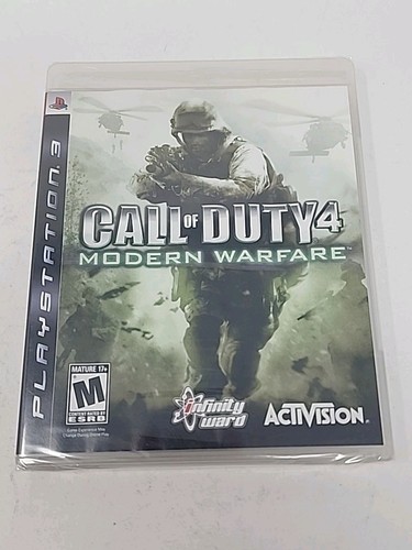 Call of Duty 4: Modern Warfare (Sony PlayStation 3, 2007) PS3 New Sealed