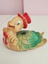 1955 Sun Rubber Company Turtle Bath Squeak Toy