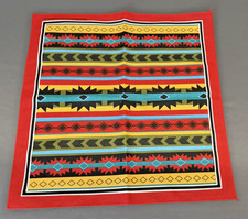 Hav-a-Hank Southwest Aztec Theme Bandana Red Made in USA Pack of 3