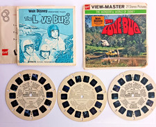 1968 Walt Disney THE LOVE BUG GAF VIEW MASTER 3 Reel B501 BOOKLET VW