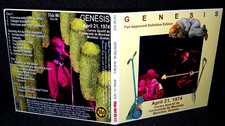 Genesis Montreal 1974 Gate Fold 3CD Package NEW