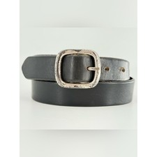 GAP Women's XS Vintage Black Leather Belt Made in USA
