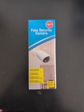 Fake Security Camera Dummy Cam Indoor Battery Powered White Greenbrier