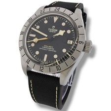 Tudor Black Bay Pro 79470 Automatic GMT Steel Men’s Watch Rubber Strap Full Set