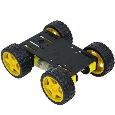 Professional 4WD Robot Smart Car Chassis Kit C101 with Speed Encoder TT Motor...