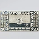 East Germany Flag 20 Gram Silver Bar .999 Fine from The Silver Mint