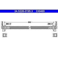 ATE 24.5228-0195.3 Bremsschlauch