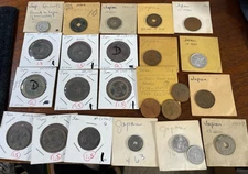Early Japan Coins Lot High Value 121325