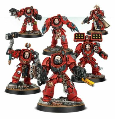 Space Marine HEROES Series 2 Blood Angels Terminator Box - 6