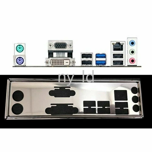 OEM IO I/O Shield For ASUS H81M-E、B85-PLUS Motherboard Backplate rear baffle