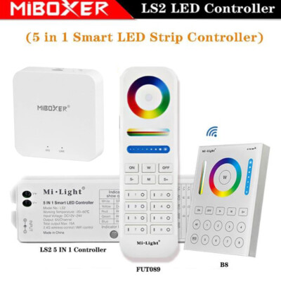 miboxer Remote Controller Wifi 2.4G RF Dimmer for RGBW RGB CCT LED Strip Lights