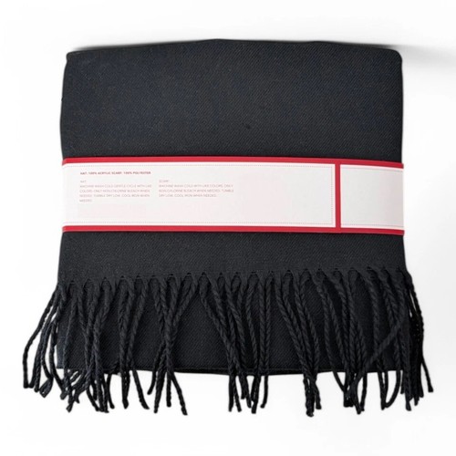 Cappello e sciarpa uomo Club Room berretto 2 pezzi set regalo 40€ nero - Foto 3 di 3
