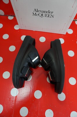 521 € Alexander McQueen Hybrid leather sandals EU 40/ US 9