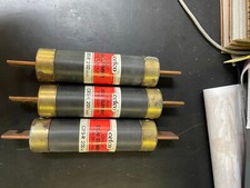 3 Cefcon Cefco CRS-R200 200-Amp Dual Element Time-Delay Fuse 200A 600VPRE-OWNED