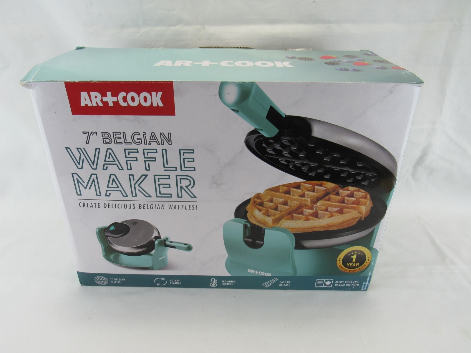 AR + Cook Waffle Maker C310102 eBay