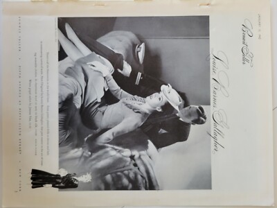 1942 Louise Barnes Gallagher women's dress Bonwit Teller vintage fashion ad