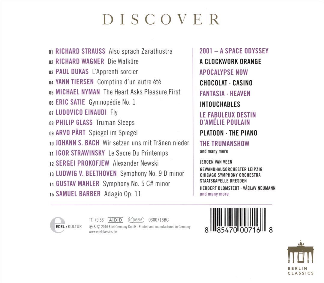 DISCOVER FILM CLASSICS NEW CD 885470007168| eBay
