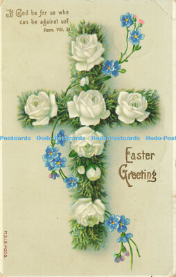R590835 Ostergruß Wenn Gott für uns sei, der gegen uns sein kann 1911