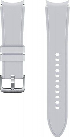 Samsung Ridge Sport Armband [für Galaxy Watch 4, S/M] silber - SEHR GUT - Bild 1 von 1