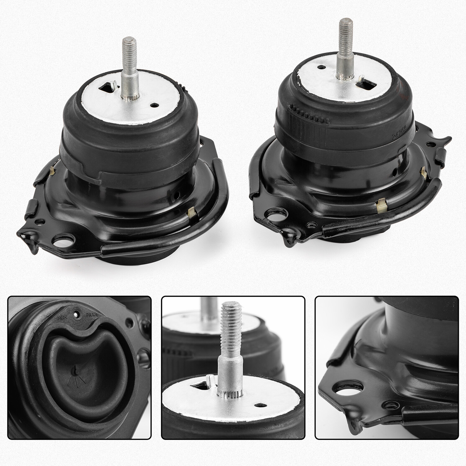 Front Left Engine Motor Mount With Sensor – Fits 2022-2024 Jeep Grand Cherokee 2.0L, 3.6L, 5.7L | Replaces A20137, S4096