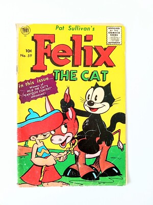Felix the Cat #59 GD- 3.0 1955 | eBay