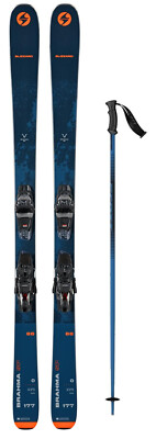 2024 Blizzard Brahma 88 SP snow skis 183 w-Bindings (incl POLES at