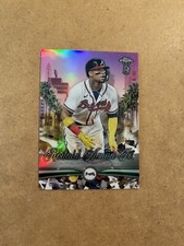 2022 Topps Chrome Ben Baller Ridin Low Ronald Acuna Jr. 44/99 Atlanta Braves