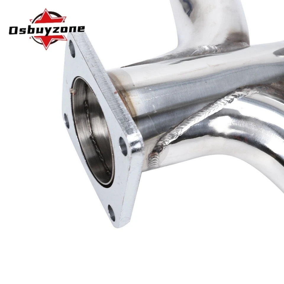 for 1932-1953 Ford Flathead V8 Car Pickup Truck Shorty Stainless Manifold Header - Image 3 of 4