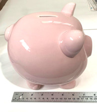 Piggy Bank, Child to Cherish Ceramic Pig Piggy Banks Money Bank Coin Excellent