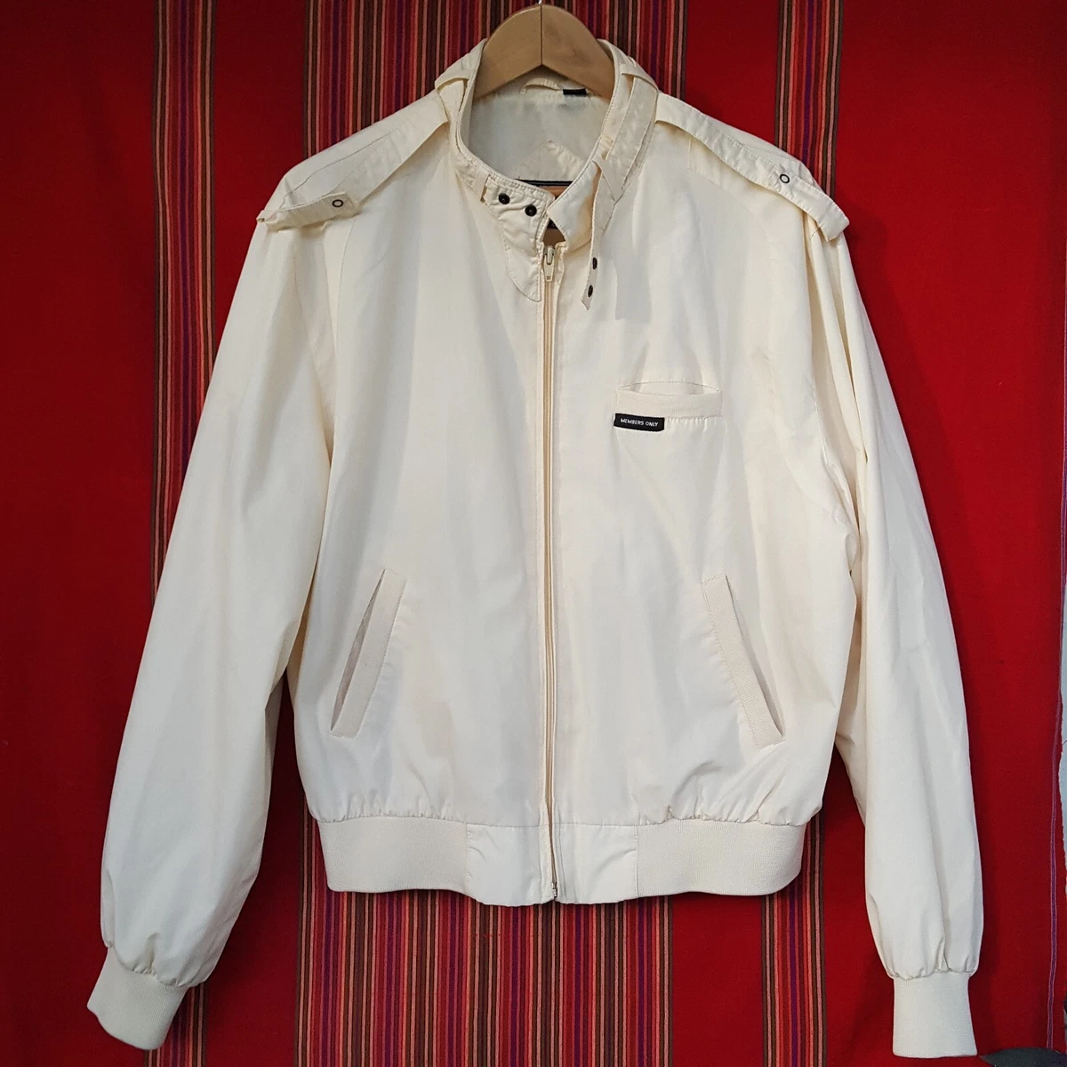 White members only jacket top