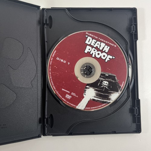 Death Proof 2 Disc Special Edition Extended Unrated DVD grindhouse w/ Promo Top - Picture 3 of 6