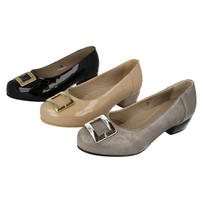 Ladies Patent Leather or Silver Slip On Da Bella By Easy B Shoes: Lynn