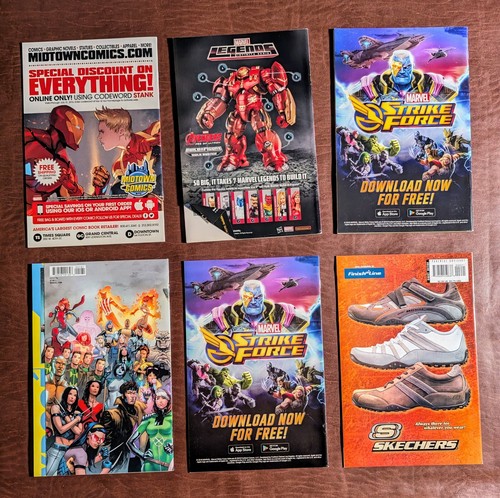 Uncanny X-Men Variant Lot (2006–2019) Wolverine Origins Omega Red 6 Book Lot - Picture 8 of 9
