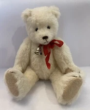 Vintage Artist Teddy Bear By Sandy Williams Fully Jointed Llama Fabric 