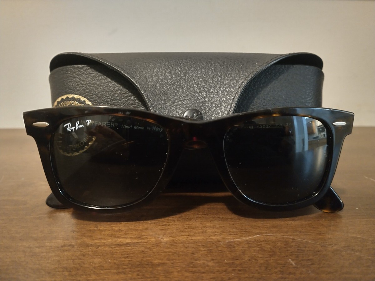 Hand Made in Italy! Ray-Ban RB2140 Wayfarer Sunglasses W/Case - MD