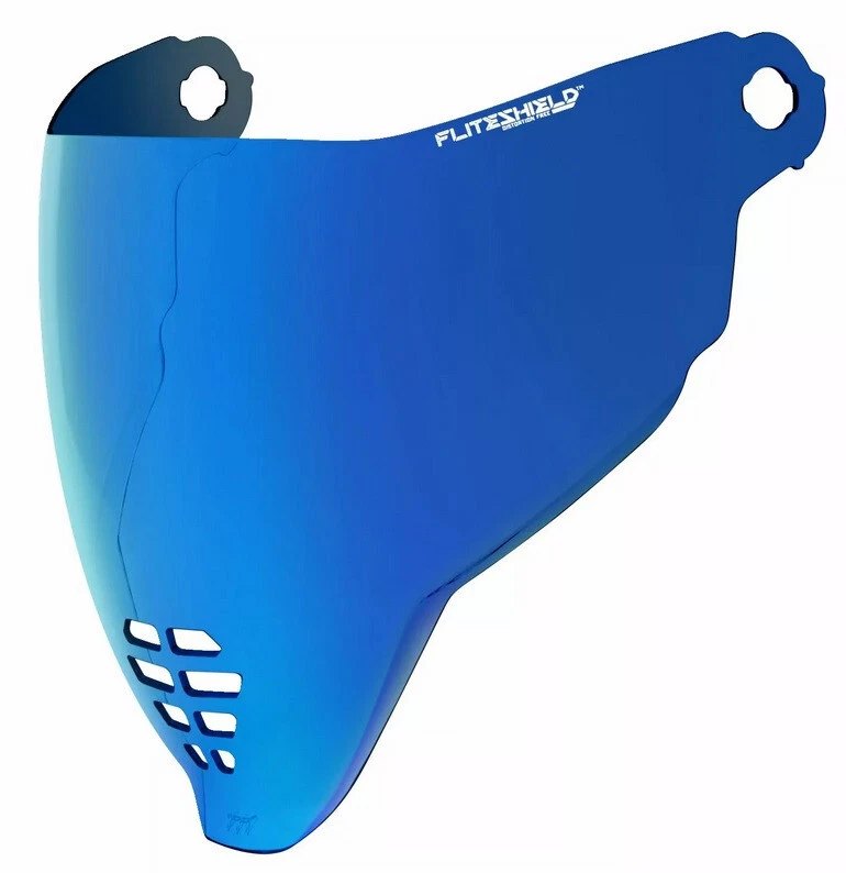 Visière casques moto ICON Airflite iridium bleu - Photo 1/1